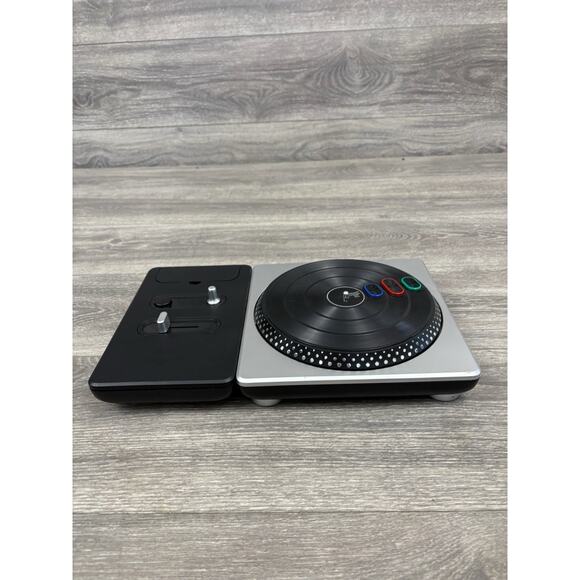 Nintendo PS3 & PS2 DJ Hero 2 Wireless Turntable Controller *No Dongle* Tested! - Picture 2 of 9
